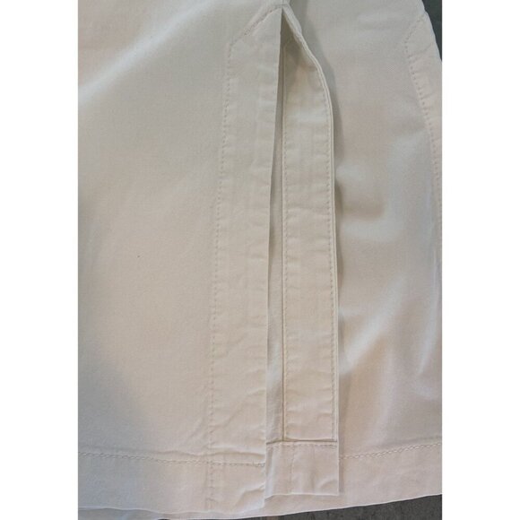 NWT Soft Surroundings Arcadia Wide Leg Split Hem Pants Ivory Pearl 2X New - Picture 7 of 7